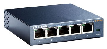 Сетевое оборудование TP-Link TL-SG105 5-портовый гигабитный настольный коммутатор SMB