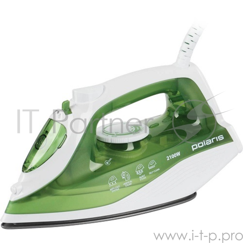 Утюг Polaris PIR-2186 (2100W,антиприг. подошва) лайм
