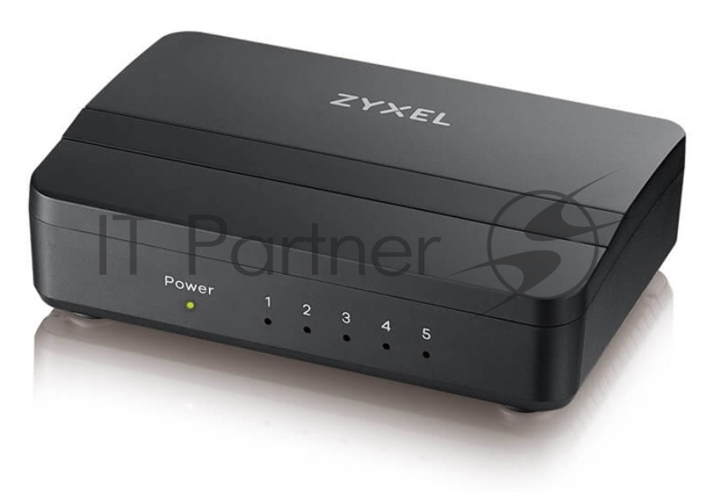 Сетевое оборудование Zyxel GS-105SV2-EU0101F Коммутатор 5x 10/100/1000Mbps с приоритетными портами