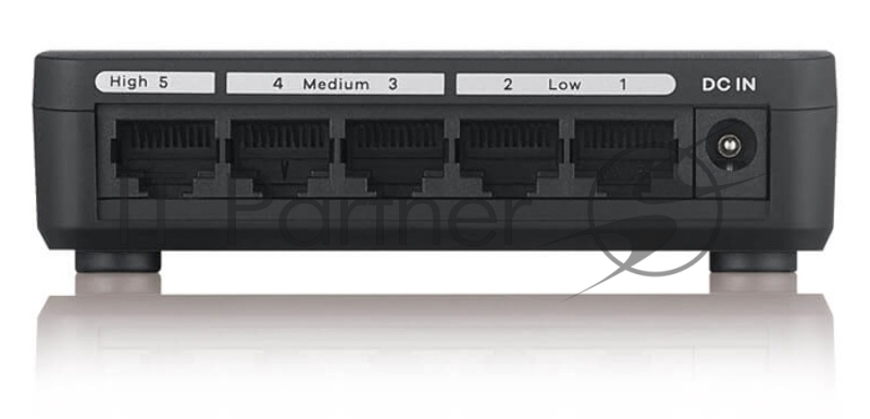 Сетевое оборудование Zyxel GS-105SV2-EU0101F Коммутатор 5x 10/100/1000Mbps с приоритетными портами