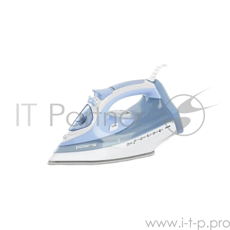 Утюг Polaris PIR 2488K с отпар Голубой