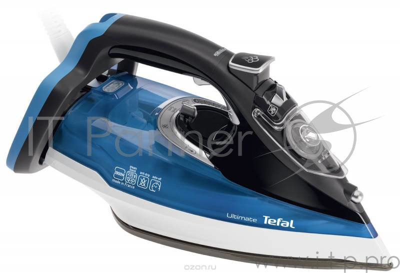 Утюг Tefal FV9715E0 2200Вт синий/черный