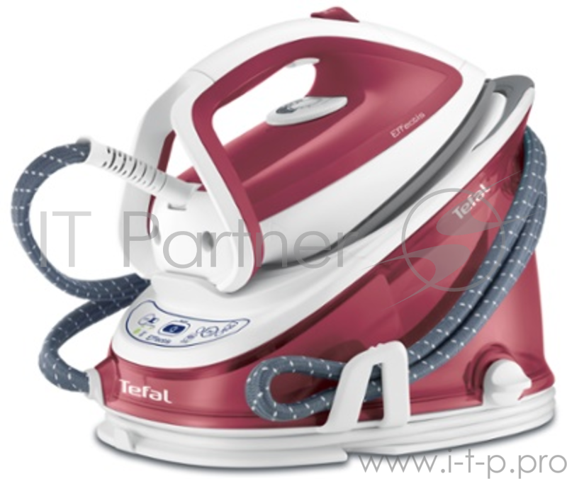 Паровая станция Tefal GV6731E0 белый/красный