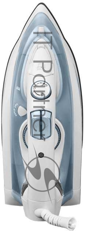 Утюг REDMOND RI-C263 Мощность 2400 Вт,Постоянная подача пара 50 г/мин,Паровой удар 170 г/мин,Объем резервуара для воды 350 мл,Сухое глажение,Вертикальное отпаривание,Функция cамоочистки,Функция автоотключения,Защита от накипи,Защита от протекания,Тип