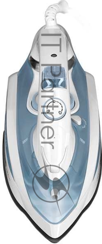 Утюг REDMOND RI-C263 Мощность 2400 Вт,Постоянная подача пара 50 г/мин,Паровой удар 170 г/мин,Объем резервуара для воды 350 мл,Сухое глажение,Вертикальное отпаривание,Функция cамоочистки,Функция автоотключения,Защита от накипи,Защита от протекания,Тип