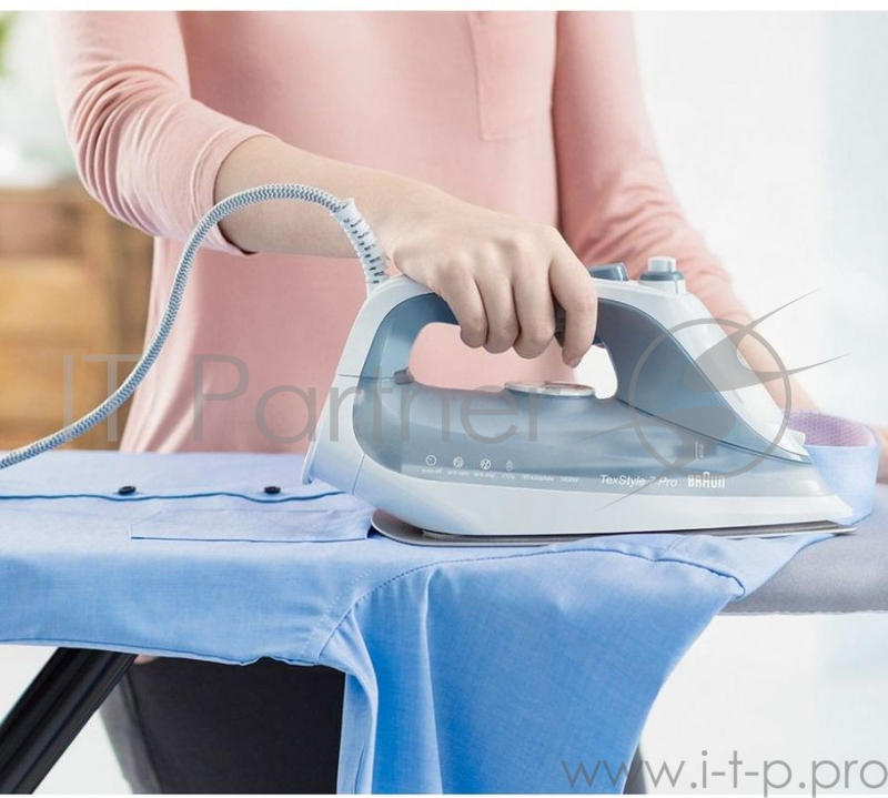 Утюг BRAUN SI7042GR мощность 2400 Вт автоматическое отключение паровой удар вертикальное отпаривание