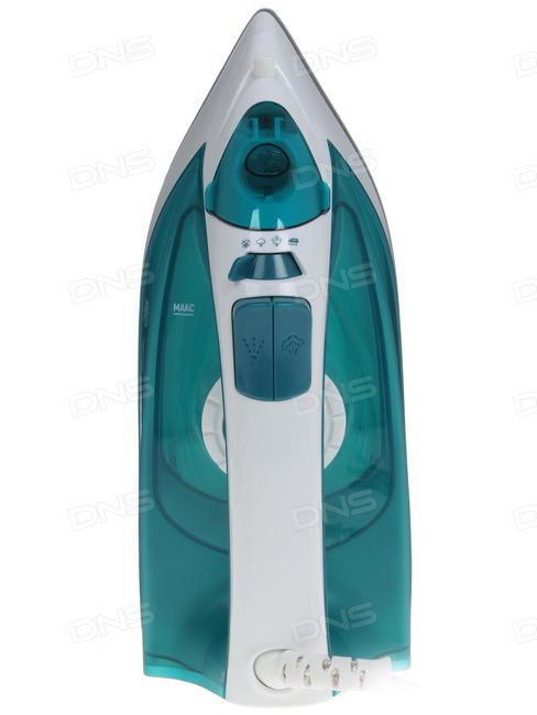 Утюг DELTA DL-756 белый с зеленым