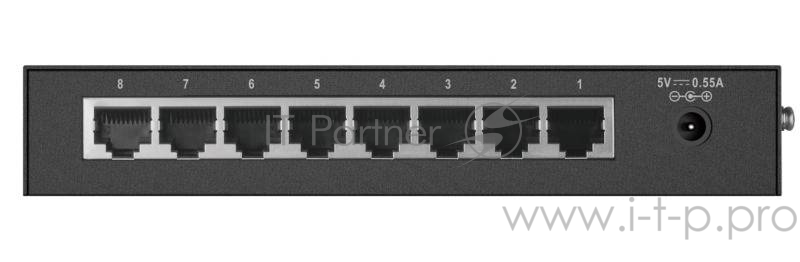Сетевое оборудование D-Link DES-1008D/L2B Неуправляемый коммутатор с 8 портами 10/100Base-TX