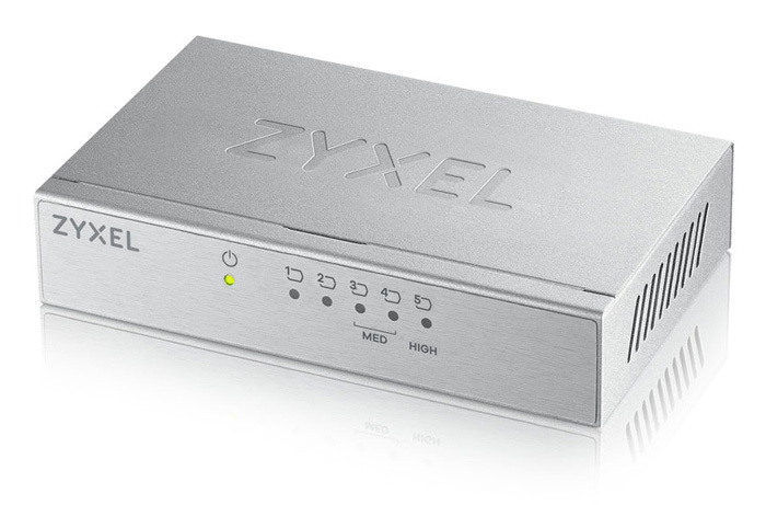 Сетевое оборудование Zyxel GS-105BV3-EU0101F Коммутатор v3/v2, 5 портов 1000 Мбит/с, настольный, металлический корпус