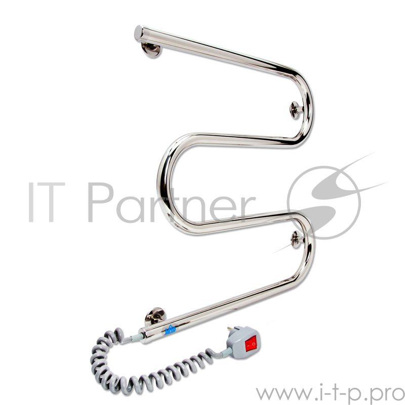 Полотенцесушитель LARIS 73207260 М-образный 25 псэ 600х500мм 68Вт подключение слева