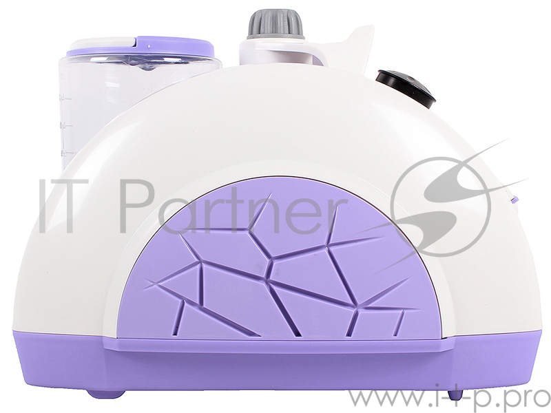 Отпариватель для одежды Endever ODYSSEY Q-910, давление пара 1,5 бар, паа 45 г/мин, макс.мощность 2030 Вт, емкость бака 1200 мл, сиреневый/белый