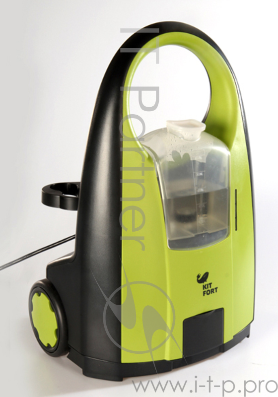 Пароочиститель напольный Kitfort КТ-903 2000Вт зеленый
