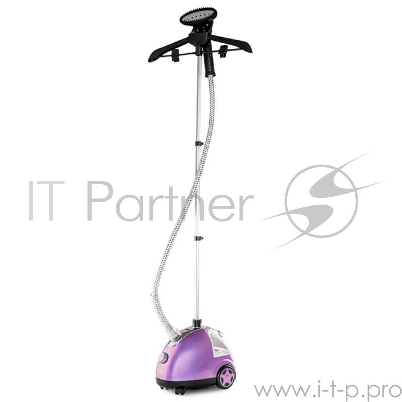 Отпариватель для одежды GALAXY GL 6205 Отпариватель для одежды 1700 Вт, объем контейнера для воды 1,5л, время нагрева 35сек, время непрерывной работы до 35мин, выход пара 40мл/мин, трехсекционная телескопическая стойка , теплоизолирующий шланг для по