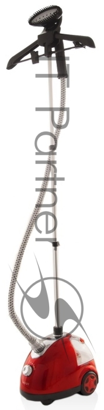 Отпариватель для одежды GALAXY GL 6204 Отпариватель для одежды 1700 Вт, объем контейнера для воды 1,5л, время нагрева 35сек, время непрерывной работы до 35мин, выход пара 40мл/мин, трехсекционная телескопическая стойка , теплоизоляционный шланг для п