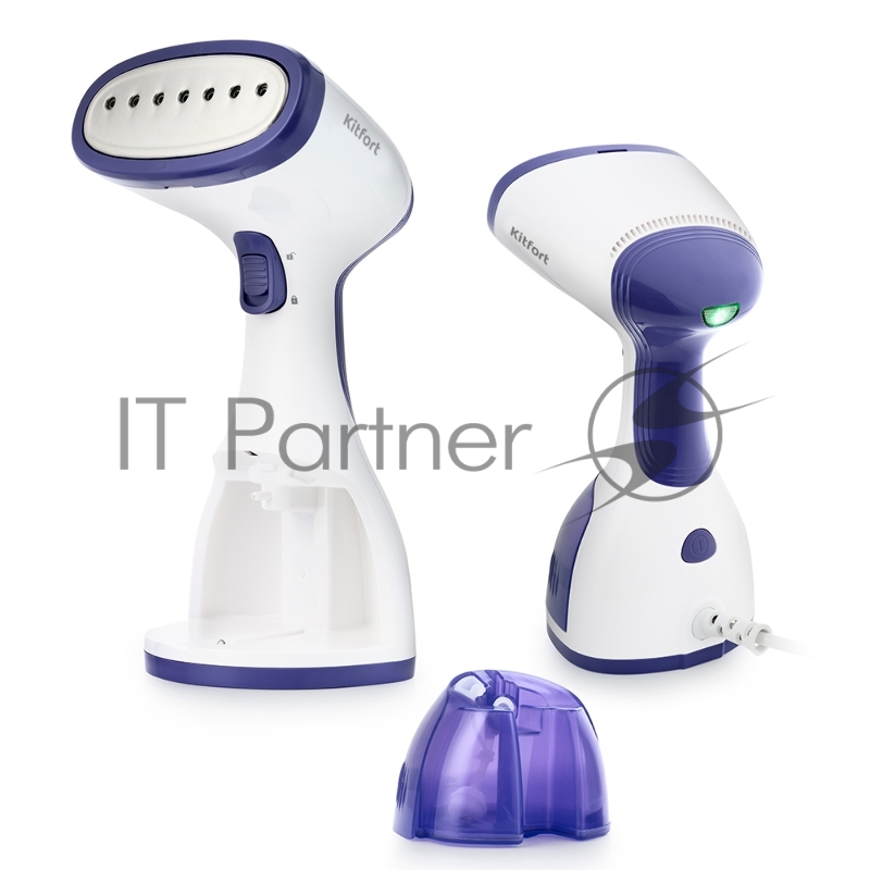 Отпариватель ручной Kitfort KT-916-2 900Вт фиолетовый/белый