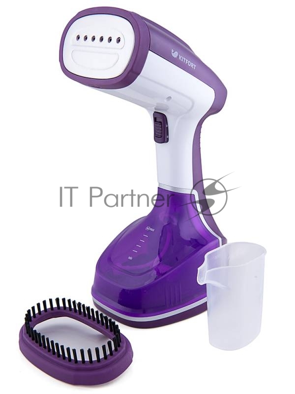 Отпариватель ручной Kitfort KT-916-2 900Вт фиолетовый/белый
