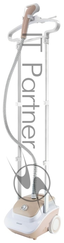 Отпариватель для одежды GALAXY GL 6207 Мощность,Вт: 1800 Объем контейнера для воды, л: 2,1 Время нагрева 35сек Время непрерывной работы до 60мин Выход пара 40 г/мин Трехсекционная двойная телескопическая стойка Теплоизолировованный шланг для подачи п