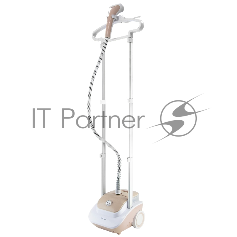 Отпариватель для одежды GALAXY GL 6207 Мощность,Вт: 1800 Объем контейнера для воды, л: 2,1 Время нагрева 35сек Время непрерывной работы до 60мин Выход пара 40 г/мин Трехсекционная двойная телескопическая стойка Теплоизолировованный шланг для подачи п