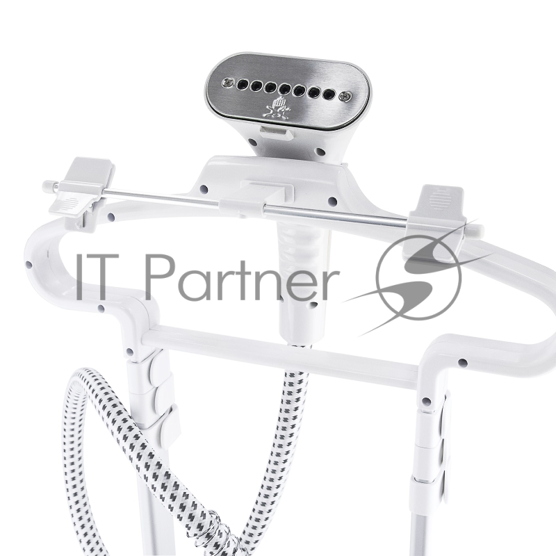 Отпариватель для одежды GALAXY GL 6207 Мощность,Вт: 1800 Объем контейнера для воды, л: 2,1 Время нагрева 35сек Время непрерывной работы до 60мин Выход пара 40 г/мин Трехсекционная двойная телескопическая стойка Теплоизолировованный шланг для подачи п