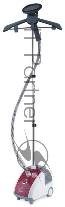 Отпариватель для одежды GALAXY GL 6206 Мощность,Вт: 1800 Объем контейнера для воды, л: 2,3 Время нагрева 35сек Время непрерывной работы до 65мин Выход пара 40 г/мин Трехсекционная телескопическая стойка Теплоизолировованный шланг для подачи пара Щетк