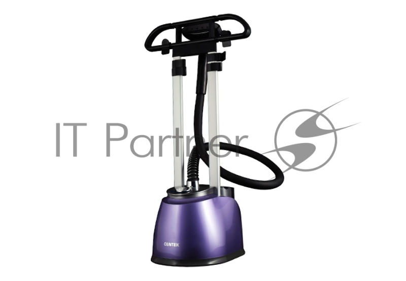 Отпариватель Centek CT-2385 (фиолетовый) 2200Вт, 2.5л БОЛЬШОЙ БАК, давление2 Бар, 2 ШТАНГИ,10режимов