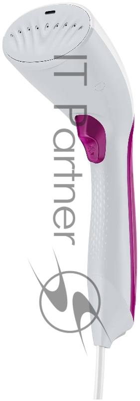 Отпариватель ручной Philips GC 350/40, 1000Вт, пар 20 г/мин, V 70мл, время нагрева 1мин, насадка-щетка, долив воды во время работы, рукавица для дополнительной защиты