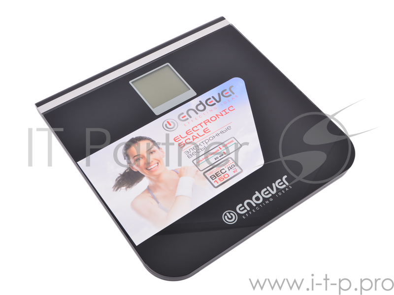 Электронные напольные весы Endever Skyline FS-540, вес до 150 кг., стекло повышенной прочности, LCD-дисплей, авто откл.