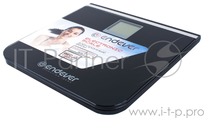 Электронные напольные весы Endever Skyline FS-540, вес до 150 кг., стекло повышенной прочности, LCD-дисплей, авто откл.
