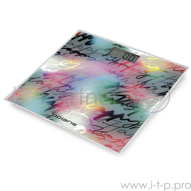 Весы напольные электронные Polaris PWS 1851DG макс.180кг рисунок