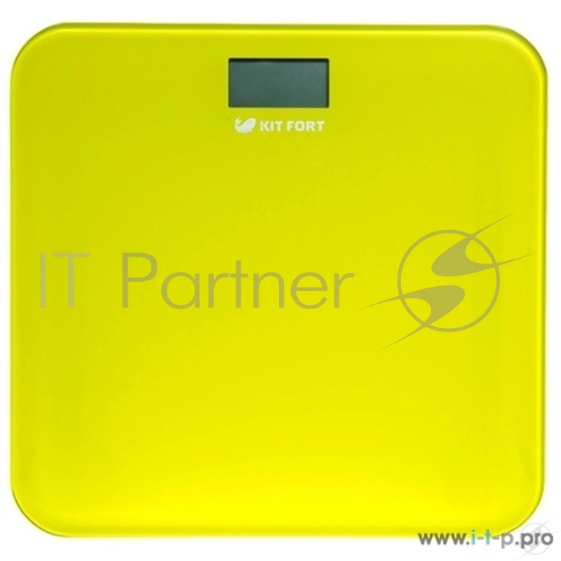 Напольные весы 804-4-КТ Kitfort, Максимальный вес: 150 кг .жёлтые