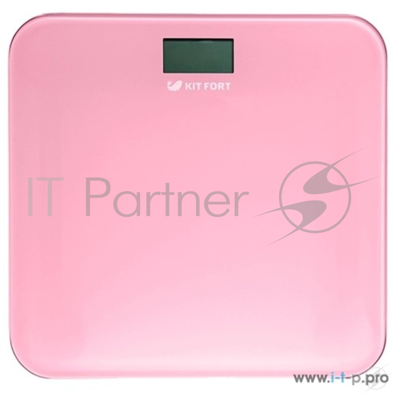 Напольные весы 804-2-КТ Kitfort, Максимальный вес: 150 кг. розовые