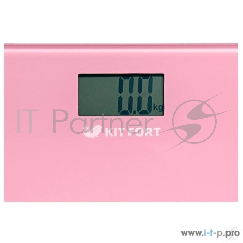 Напольные весы 804-2-КТ Kitfort, Максимальный вес: 150 кг. розовые