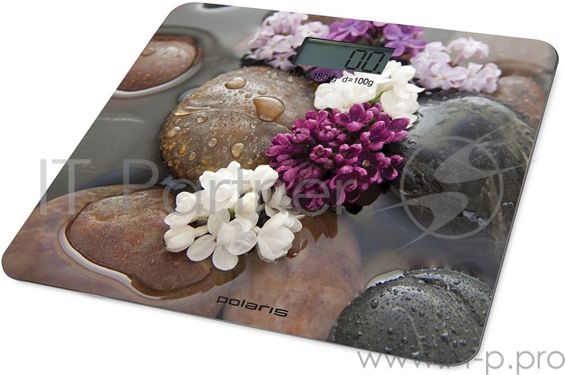 Весы напольные электронные Polaris PWS 1867DG макс.180кг рисунок
