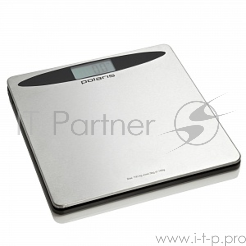 Весы напольные электронные POLARIS PWS 1524DM,серебро