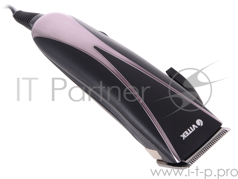 Набор для стрижки VITEK VT-2511 (BK) лезвия из нержавеющей стали, 4 насадки, работа от сети