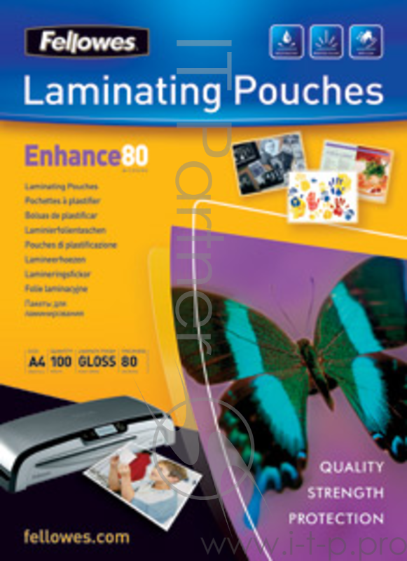 Пленка Fellowes Пленки для ламинирования глянцевые FS-53062 (A3, 2х80мкм 100шт)