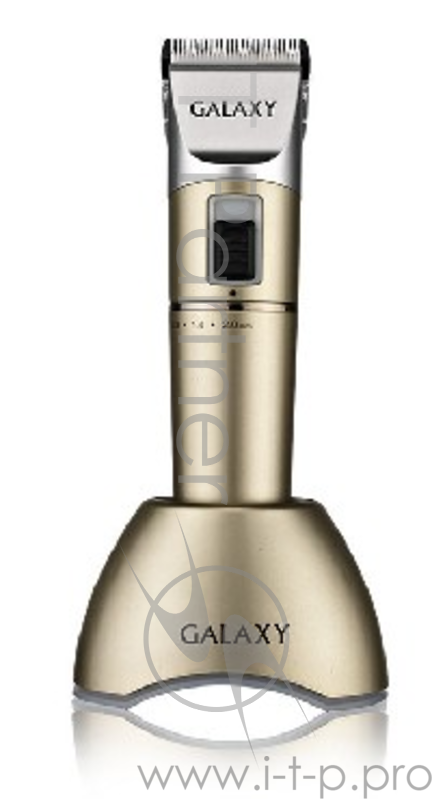 Машинка для стрижки GALAXY GL 4158 Набор для стрижки аккумуляторный, керамические лезвия, индикатор зарядки и работы, время непрерывной работы 4,5 часа, рычаг регулировки длины лезвия, 4 насадки- расчески, подставка для зарядки, питание 220-240В ,50Г