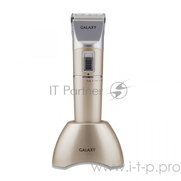 Машинка для стрижки GALAXY GL 4158 Набор для стрижки аккумуляторный, керамические лезвия, индикатор зарядки и работы, время непрерывной работы 4,5 часа, рычаг регулировки длины лезвия, 4 насадки- расчески, подставка для зарядки, питание 220-240В ,50Г