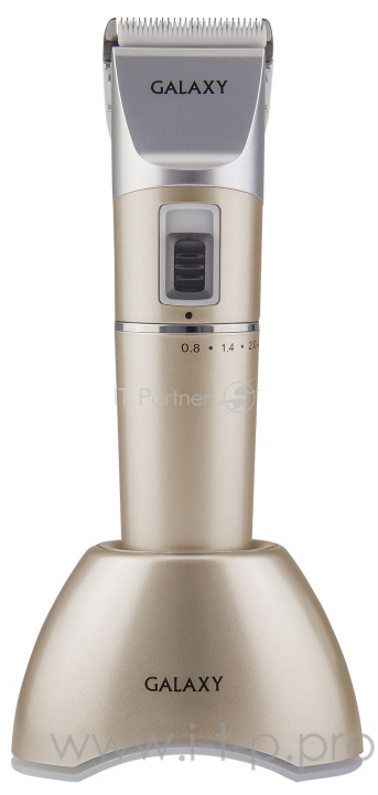 Машинка для стрижки GALAXY GL 4158 Набор для стрижки аккумуляторный, керамические лезвия, индикатор зарядки и работы, время непрерывной работы 4,5 часа, рычаг регулировки длины лезвия, 4 насадки- расчески, подставка для зарядки, питание 220-240В ,50Г