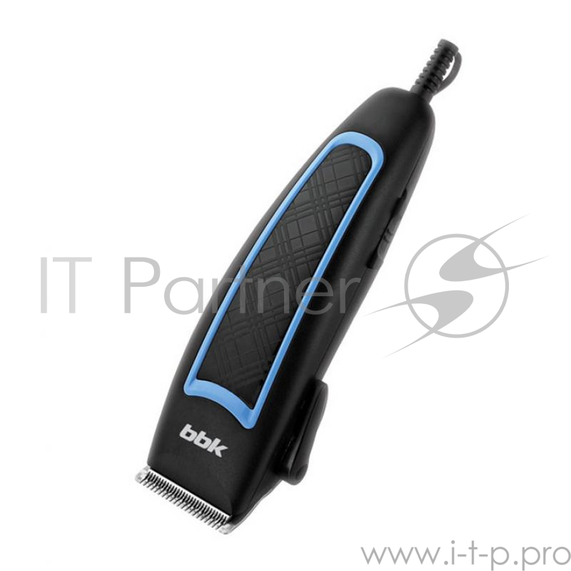 Машинка для стрижки BBK BHK105 черный/голубой