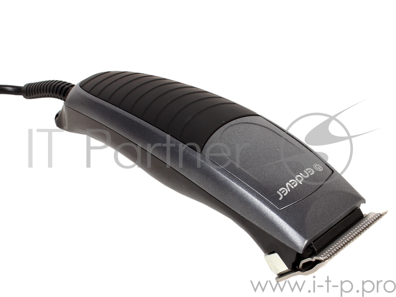 Машинка для стрижки Endever Sven 971, Четыре гребня-насадки ( 3 мм, 6 мм, 9 мм, 12 мм), Мощный мотор AC, Работа от сети