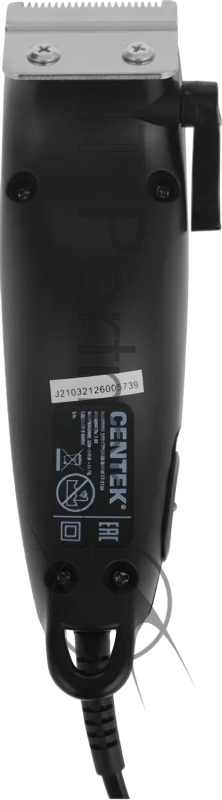 Машинка для стрижки волос Centek CT-2126 черный/золото