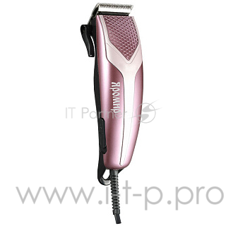 Машинка для стрижки волос ЯРОМИР ЯР-705 сиреневый: 10Вт, 4 съемных гребня (Россия)