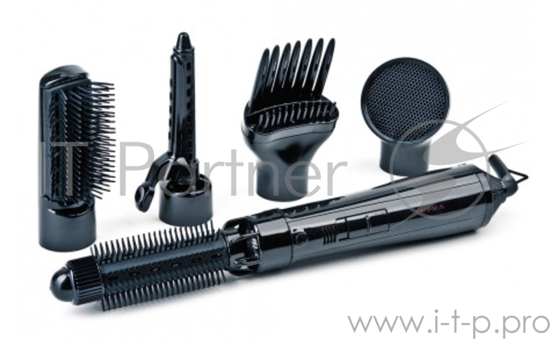 Фен-щетка Supra PHS-2050N 800Вт черный