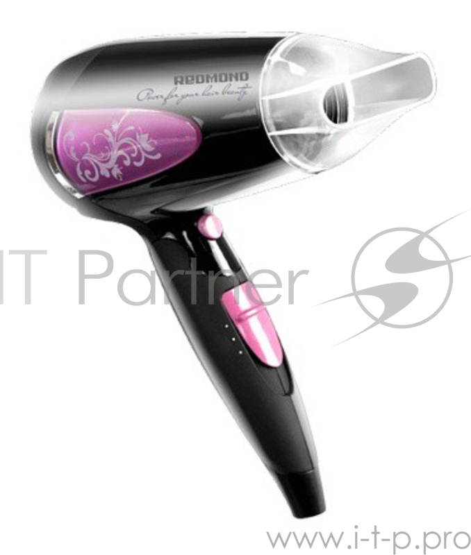 Фен Redmond RF-510 черный 1600W
