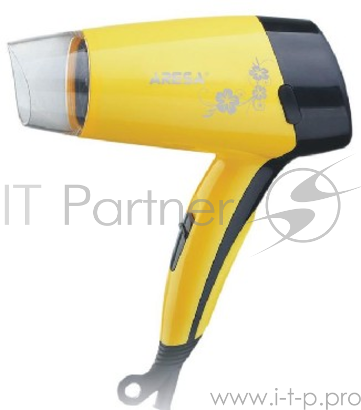 Фен ARESA AR-3202 (Мощность 1400 Вт. 2 скорости потока воздуха. Функция холодного воздуха. Насадка-концентратор. Защита от перегрева Петля для подвешивания.)