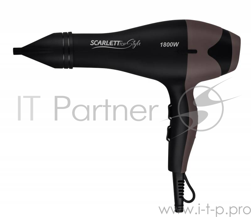 Фен Scarlett SC-HD70I51 2000Вт черный/мокко