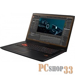 Ноутбук ASUS GL702VM-GC026T (Core i7 6700HQ-2.60ГГц, 12ГБ, 1000ГБ, GFGTX1060, LAN, WiFi, BT, WebCam, 17.3 1920x1080, W10 H)