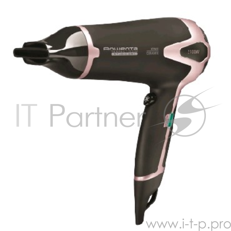 Фен Rowenta CV5361F0 2100Вт черный/розовый