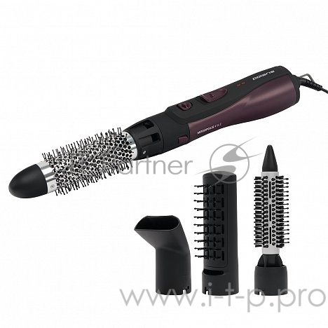 Фен-щетка POLARIS PHS1024 фиолетовый 1000Вт